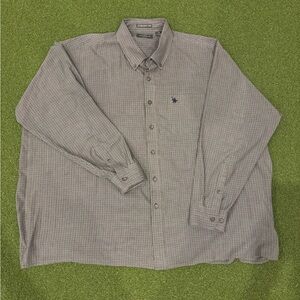 Men's Classic Plaid Button-Down Shirt